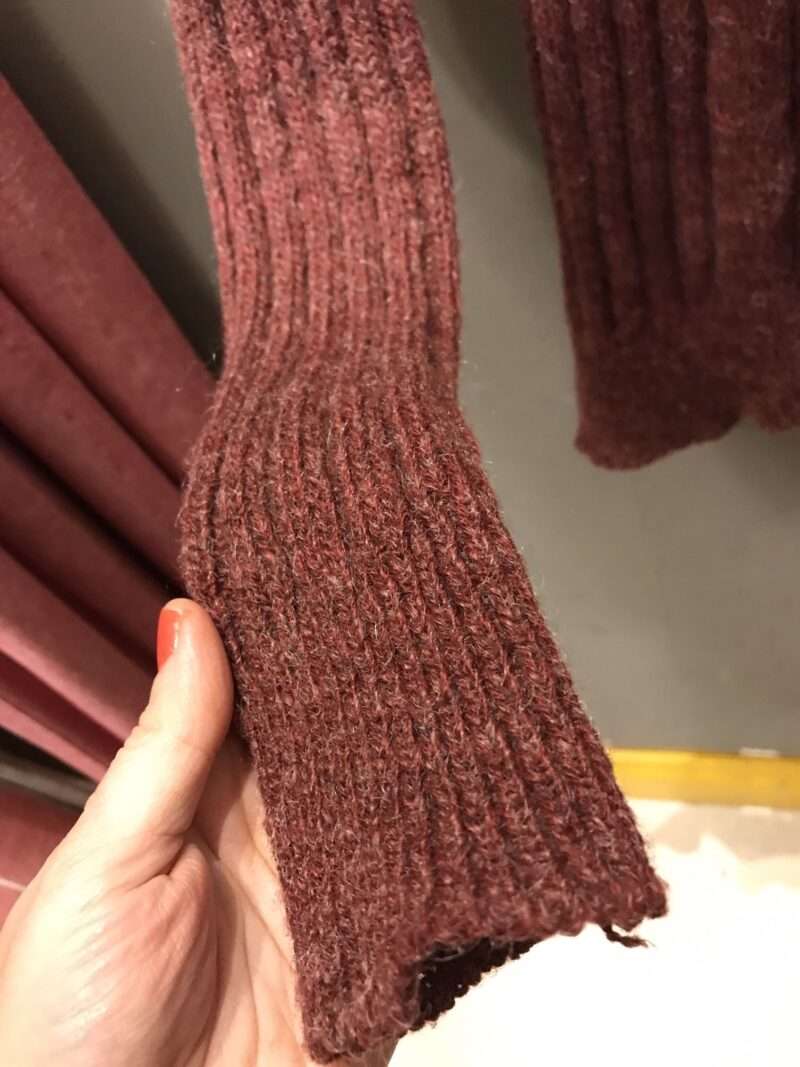 Pullover con bottoni e colletto 100% lana - immagine 3