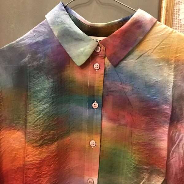 Camicia lunga multicolor Speing summer Surkana