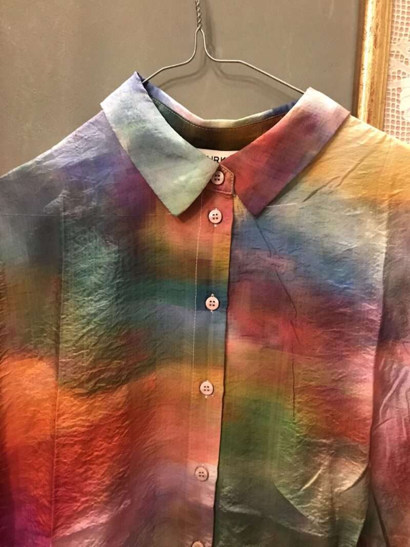 Camicia lunga multicolor Speing summer Surkana