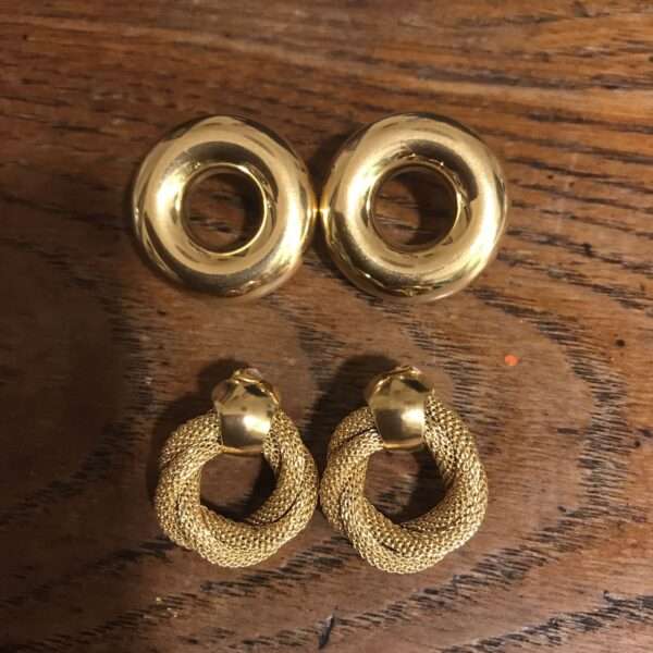 Orecchini in acciaio inossidabile / stainless steel earrings