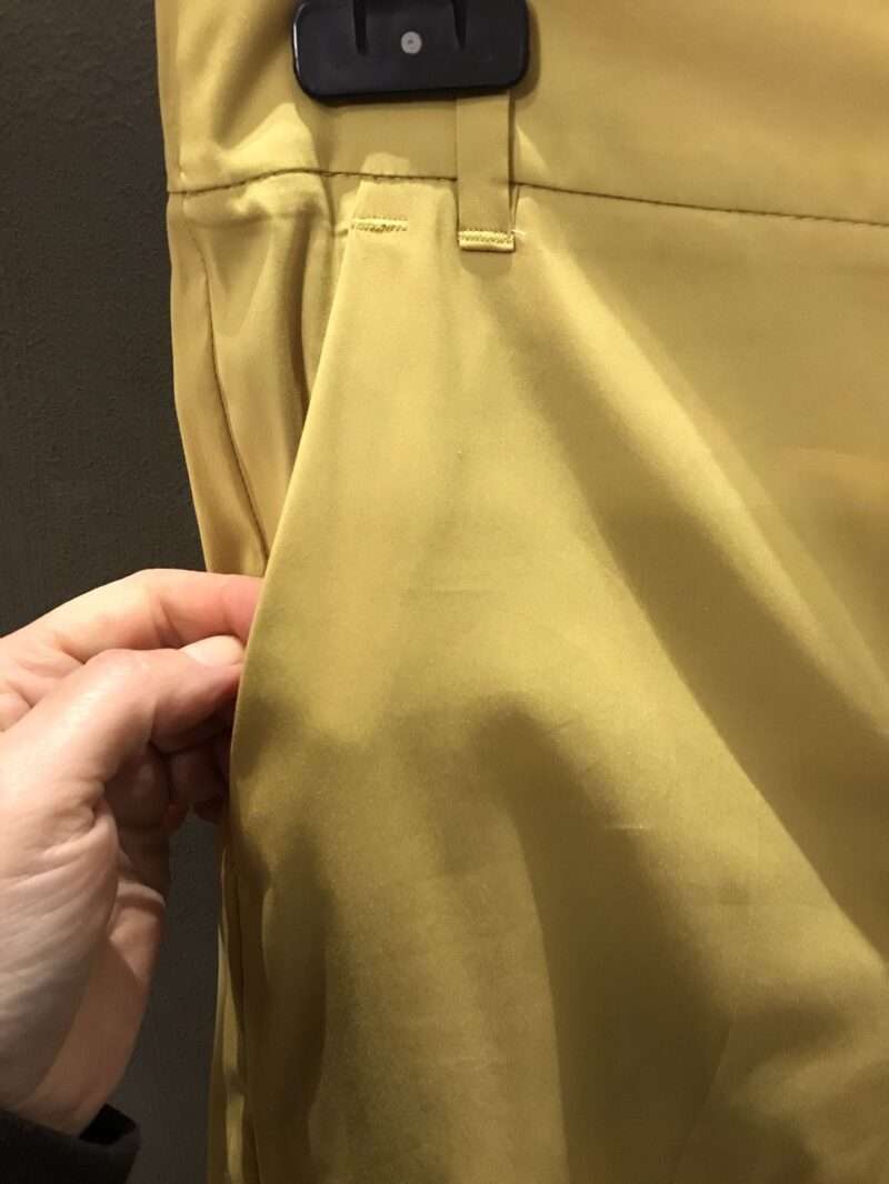 Pantaloni sigaretta color lime - immagine 2