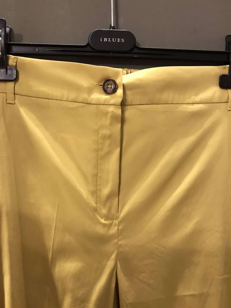 Pantaloni sigaretta color lime - immagine 3